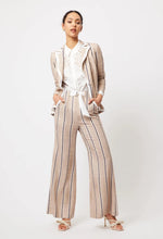 Load image into Gallery viewer, Once Was | Castro Linen Viscose Blazer | Cruise Stripe
