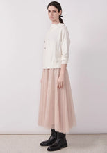Load image into Gallery viewer, POL Clothing | Nucleus Drawcord Knit | Chalk

