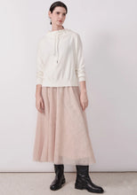 Load image into Gallery viewer, POL Clothing | Nucleus Drawcord Knit | Chalk
