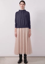 Load image into Gallery viewer, POL Clothing | Nucleus Drawcord Knit | Slate
