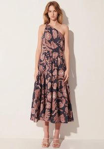 POL Clothing | Reef One Shoulder Dress