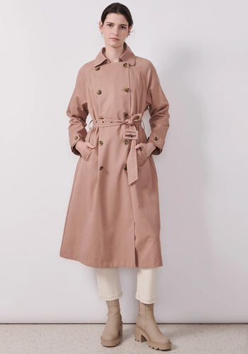 POL Clothing | Canter Trench Coat | Fox