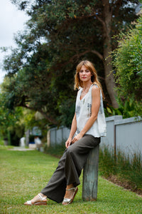 See Saw | Linen Palazzo Pant