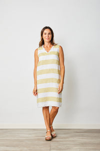 See Saw | Stripe V-Neck Dress