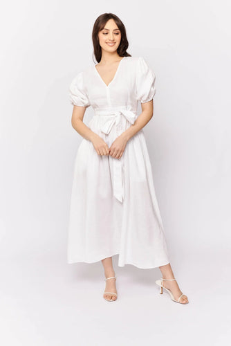 Alessandra | Aria Dress | White