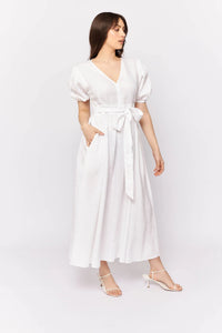 Alessandra | Aria Dress | White