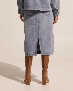 Zoe Kratzmann | Element Skirt | Washed Denim